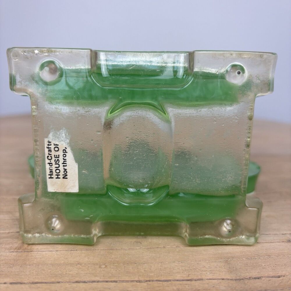 Vintage Lucite Green Teapot Coffee Napkin Holder 60s 70s Retro MCM Kitchen Decor - Picture 12 of 16